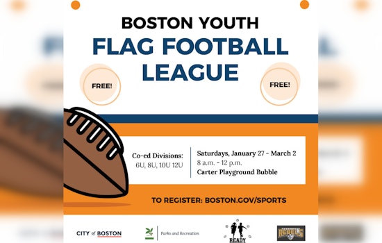 Boston Parks and Recreation Department Launches 2024 Youth Flag Football League