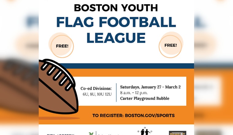 Boston Parks and Recreation Department Launches 2024 Youth Flag Football League