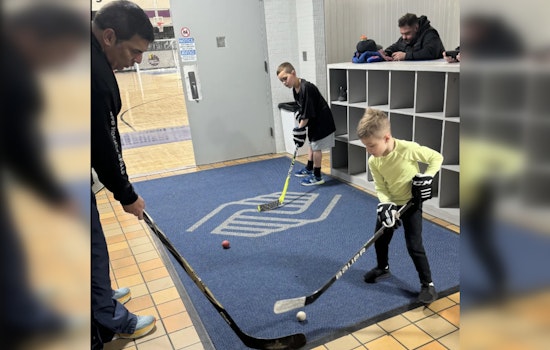 Boston Police Department Laces Up for Community Bonding Through Indoor Hockey Program