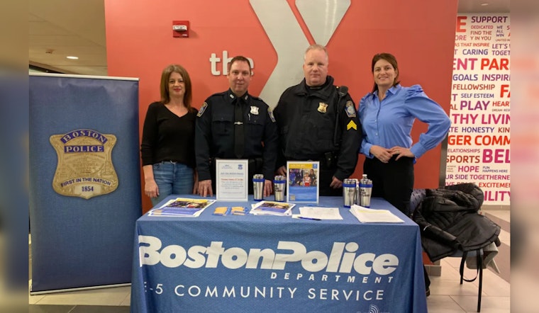 Boston Police Department Launches Recruitment Drive at West Roxbury YMCA