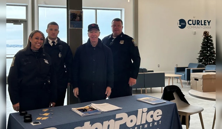 Boston Police Department Rallies Potential Recruits at Curley Community Center with Congressman Lynch's Support