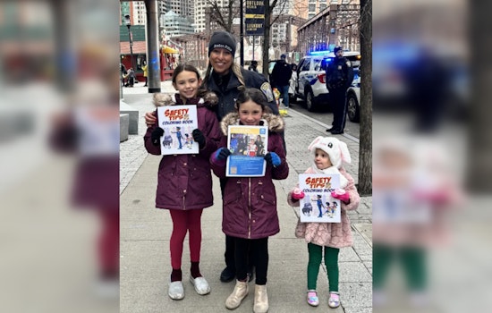 Boston Police Engage with Community at 'Touch a Truck' Event in Seaport District