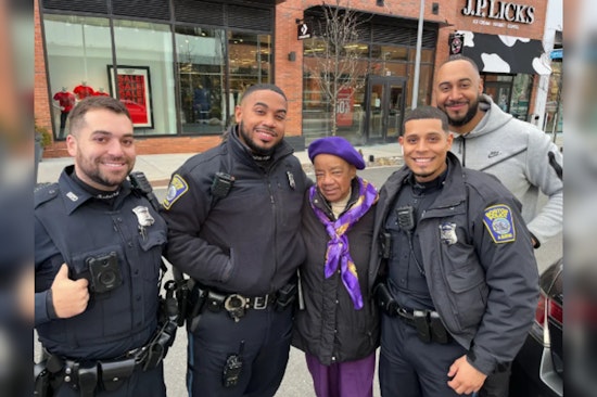 Boston Police Host New Year's Movie Day for Mattapan Seniors, Strengthening Community Bonds