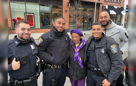 Boston Police Host New Year's Movie Day for Mattapan Seniors, Strengthening Community Bonds