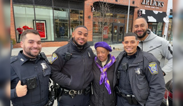 Boston Police Host New Year's Movie Day for Mattapan Seniors, Strengthening Community Bonds