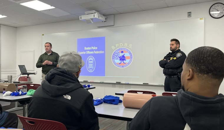 Boston Police Partner with Wentworth Institute to Empower Citizens with 'Stop the Bleed' Training