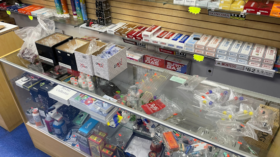 Brentwood Shop Owner Cited for Illegal Drug Paraphernalia Sales in Police Crackdown