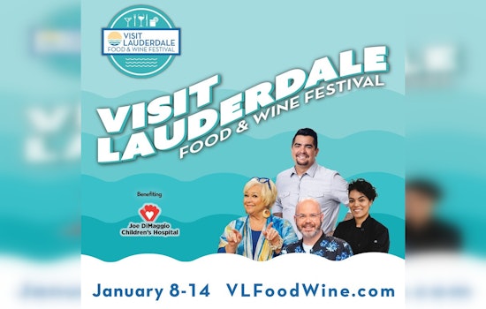 Broward County to Host Star-Studded Visit Lauderdale Food & Wine Festival with Culinary Delights and Wine Tastings