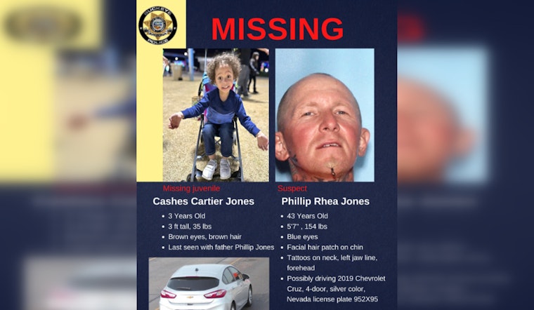 Buckeye Police Escalate Search for Missing 3-Year-Old and Father Suspected of Felonies, Community Urged to Report Sightings