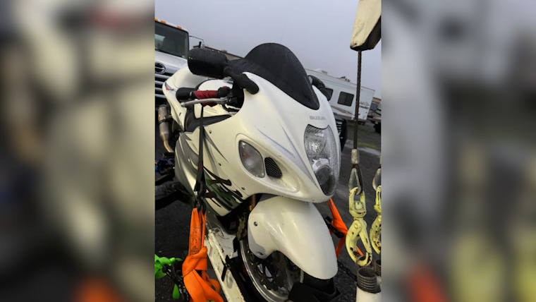 California Highway Patrol Seizes Motorcycle After High-Speed Chase,