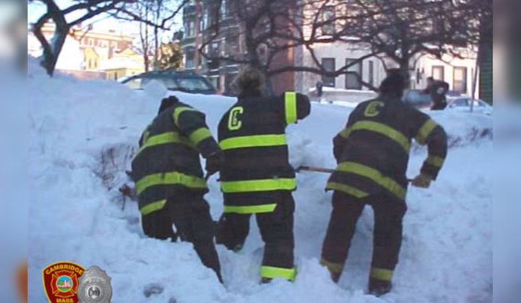 Cambridge Fire Department Seeks Volunteers to 'Adopt' Hydrants for Snow Clearance