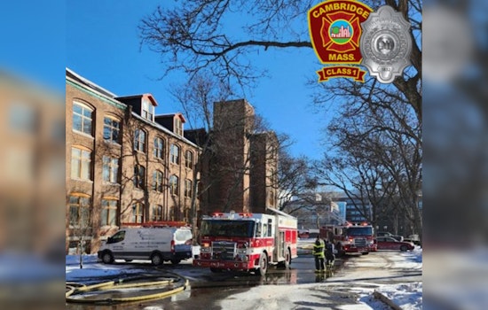 Cambridge Firefighters Quickly Subdue Blaze at Historic American Twine Building