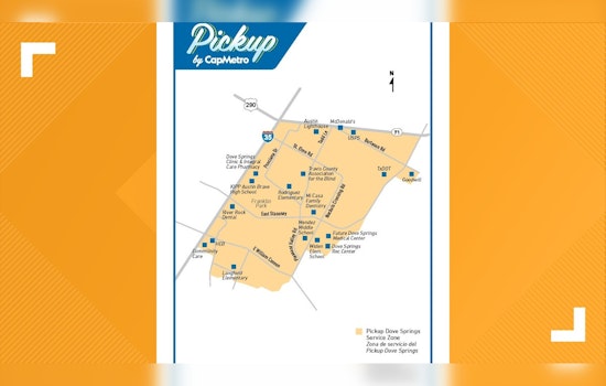 CapMetro Expands Pickup Ride Service to Dove Springs, Adjusts Austin Transit Routes