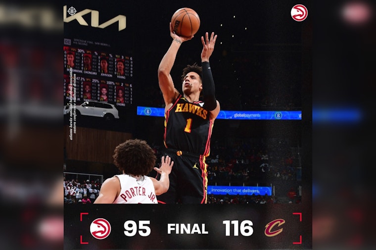 Cavaliers Dominate Hawks 116-95 for Seventh Straight Victory, Mitchell and Merrill Shine