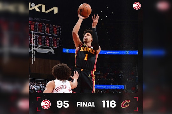 Cavaliers Dominate Hawks 116-95 for Seventh Straight Victory, Mitchell and Merrill Shine
