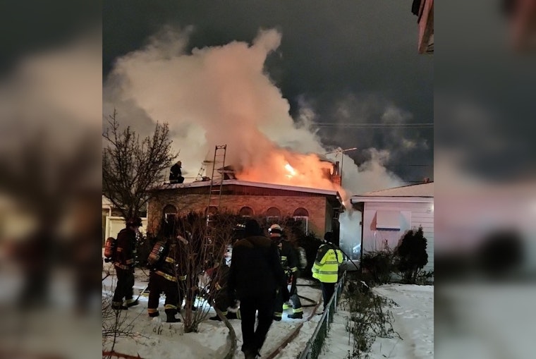Chicago Firefighters Quell Early Morning Blaze in Chatham, No Injuries Reported
