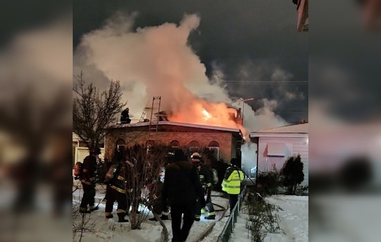 Chicago Firefighters Quell Early Morning Blaze in Chatham, No Injuries Reported
