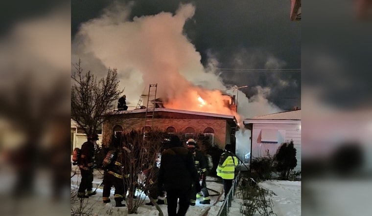 Chicago Firefighters Quell Early Morning Blaze in Chatham, No Injuries Reported