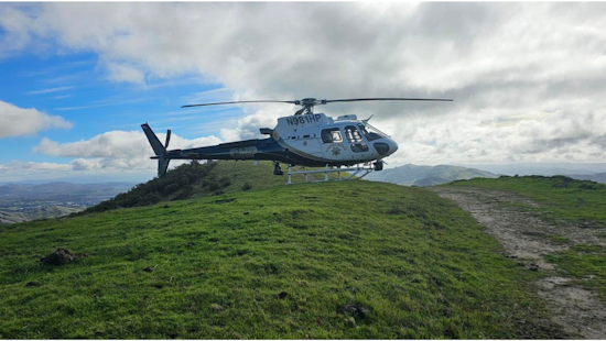 CHP Helicopter and Emergency Crews Team Up to Rescue Critical Hiker from Las Trampas Park