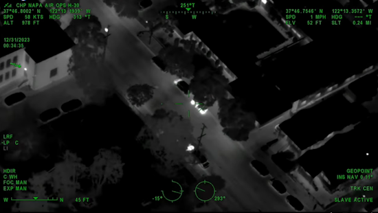 CHP's Air Unit Assisted in Multiple Arrests and High-Speed Car Chase