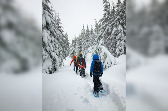 Cleary Lake Regional Park Merges Snowshoeing with Mindfulness