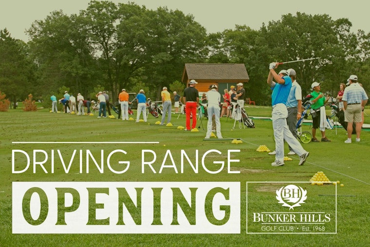 Coon Rapids' Bunker Hills Golf Club Opens Driving Range for Winter Golfing