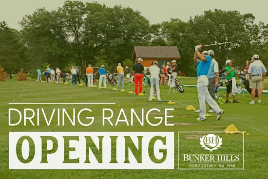 Coon Rapids' Bunker Hills Golf Club Opens Driving Range for Winter Golfing