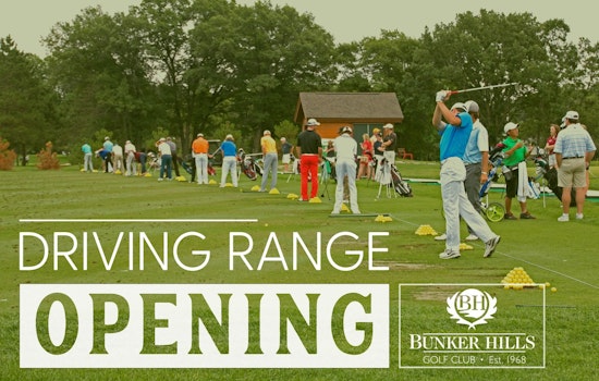 Coon Rapids' Bunker Hills Golf Club Opens Driving Range for Winter Golfing