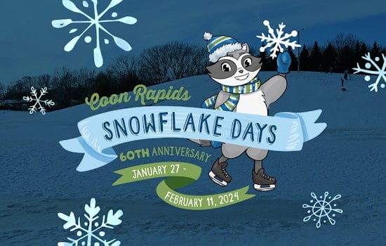 Coon Rapids Celebrates 60 Years of Winter Charm with 2024 Snowflake Days Festival