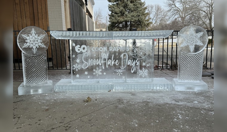 Coon Rapids Celebrates 60th Snowflake Days with Chilly New Ice Bar at Chanticlear Pizza Grill