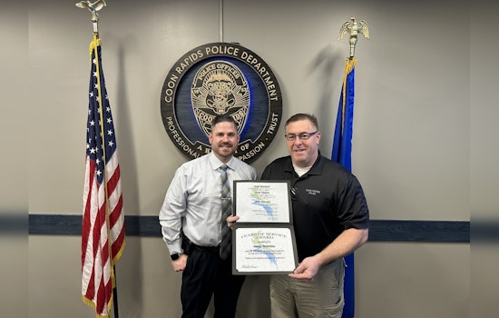 Coon Rapids Celebrates Detective Jason Boersma's 30 Years of Service