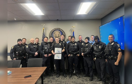 Coon Rapids Police Sergeant Honored for 20 Years of Service and Community Contributions