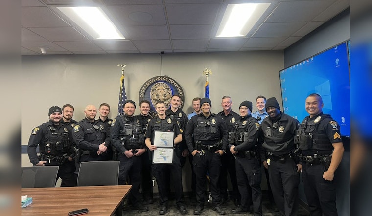 Coon Rapids Police Sergeant Honored for 20 Years of Service and Community Contributions