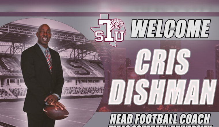 Cris Dishman Takes the Helm as Texas Southern University's New Head Football Coach
