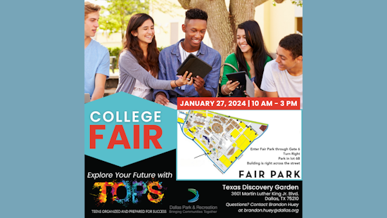 Dallas to Host Free TOPS College Fair with In-N-Out Burger and Educational Opportunities for Students