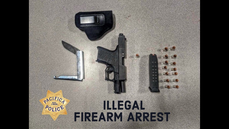 Daly City Resident Accused of Possessing "Ghost" Gun and Narcotics in Pacifica Police Encounter