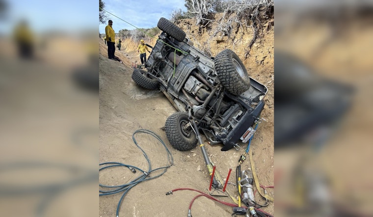 Daring Cajon Pass Rescue, Off-Roader Saved from Overturned Jeep by San Bernardino Teams