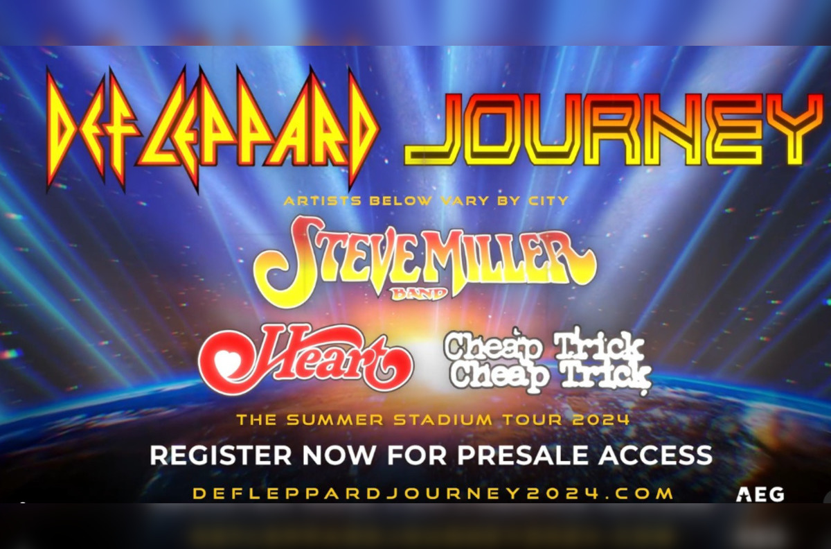 Def Leppard, Journey to Rock San Antonio's Alamodome on Summer Tour