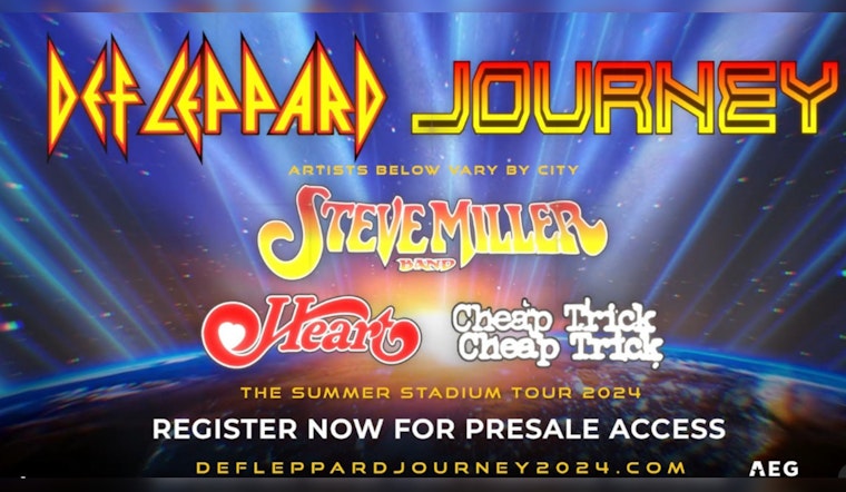 Def Leppard, Journey to Rock San Antonio's Alamodome on Summer Tour