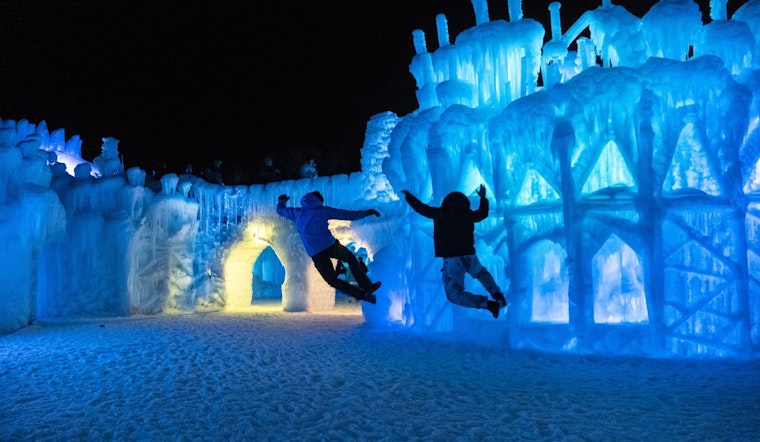 Delano Ice Palace in Minnesota Set for Early Season Unveiling Amid Favorable Frosty Conditions