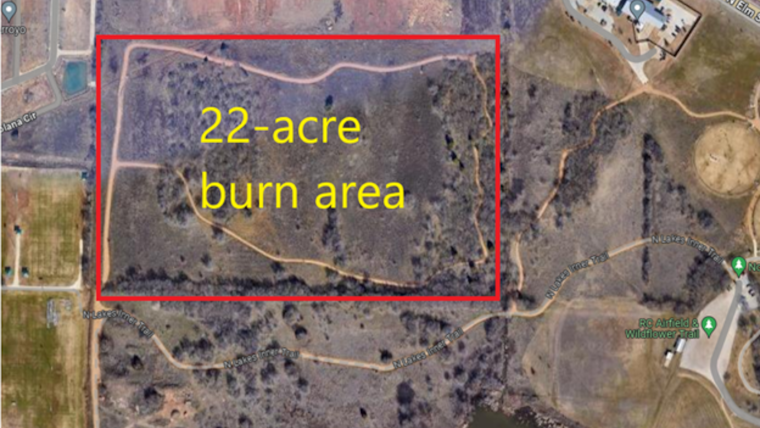 Denton Fire Department Plans Controlled Burn at North Lakes Park to Revitalize Prairie