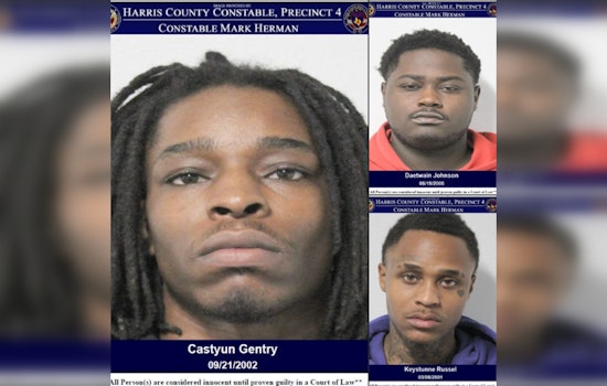 Deputies Arrest Trio Suspected of Burglary at EOS Fitness in Harris County After Alert from Patrons