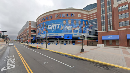 Detroit Lions Amp Up Team Spirit With Dazzling Drone Light Show Before NFC Championship Game