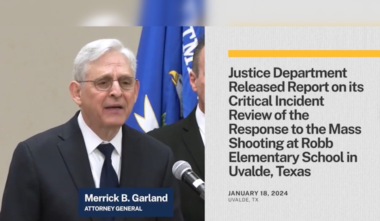 DOJ Criticizes Police in Uvalde Bloodbath, Citing 70 Minutes of Hesitation Under Fire