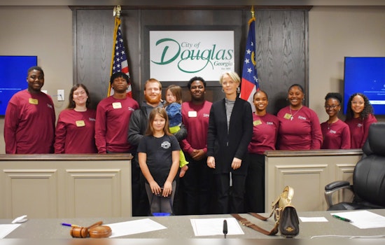 Douglas Recognizes Standout Jr. Commissioner and Community Leader at Youth Council Meeting