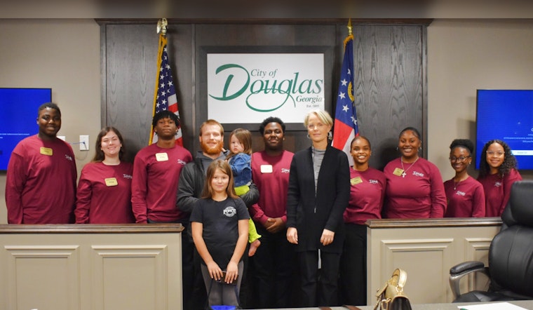 Douglas Recognizes Standout Jr. Commissioner and Community Leader at Youth Council Meeting