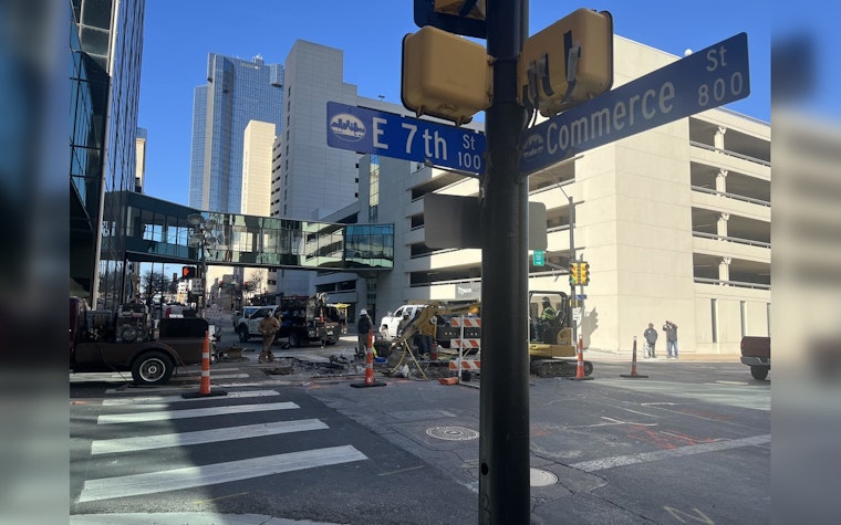 Downtown Fort Worth on Edge as Authorities Manage Gas Leak Near Site of Recent Hotel Explosion