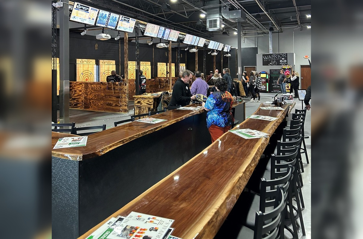 Dragon's Lair Axe & Tap Brings AxeThrowing Excitement to Maple Grove