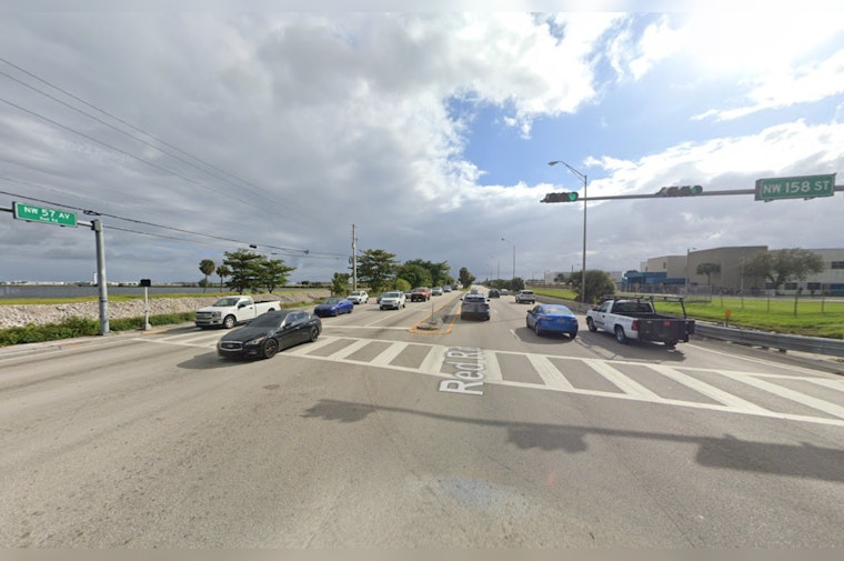 Driver Rescued After Being Pinned in Miami Lakes Collision, Transported in Critical Condition