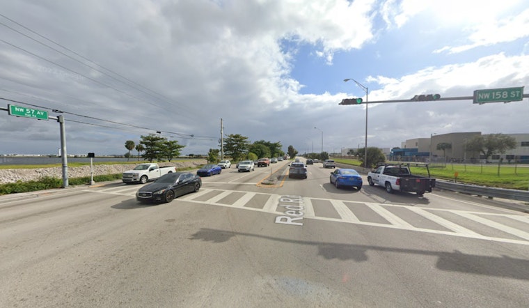 Driver Rescued After Being Pinned in Miami Lakes Collision, Transported in Critical Condition
